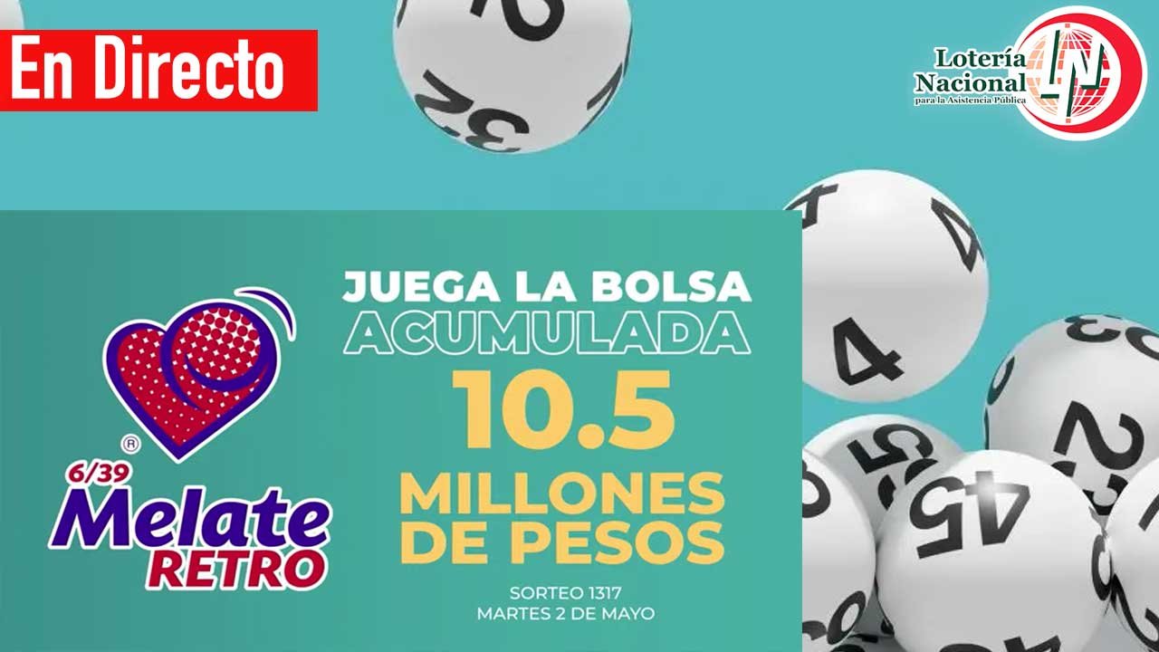 Te compartimos los ganadores del melate retro 1317