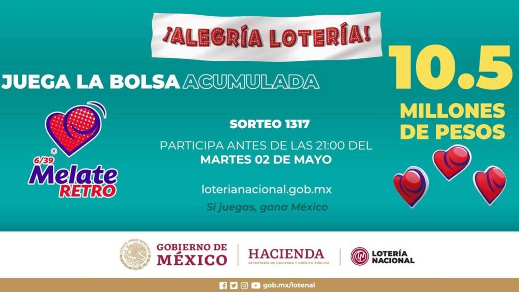 Resultados Melate Retro 1317 lista de premios en PDF hoy 2 de mayo de 2023 1 Checa a los ganadores en vivo