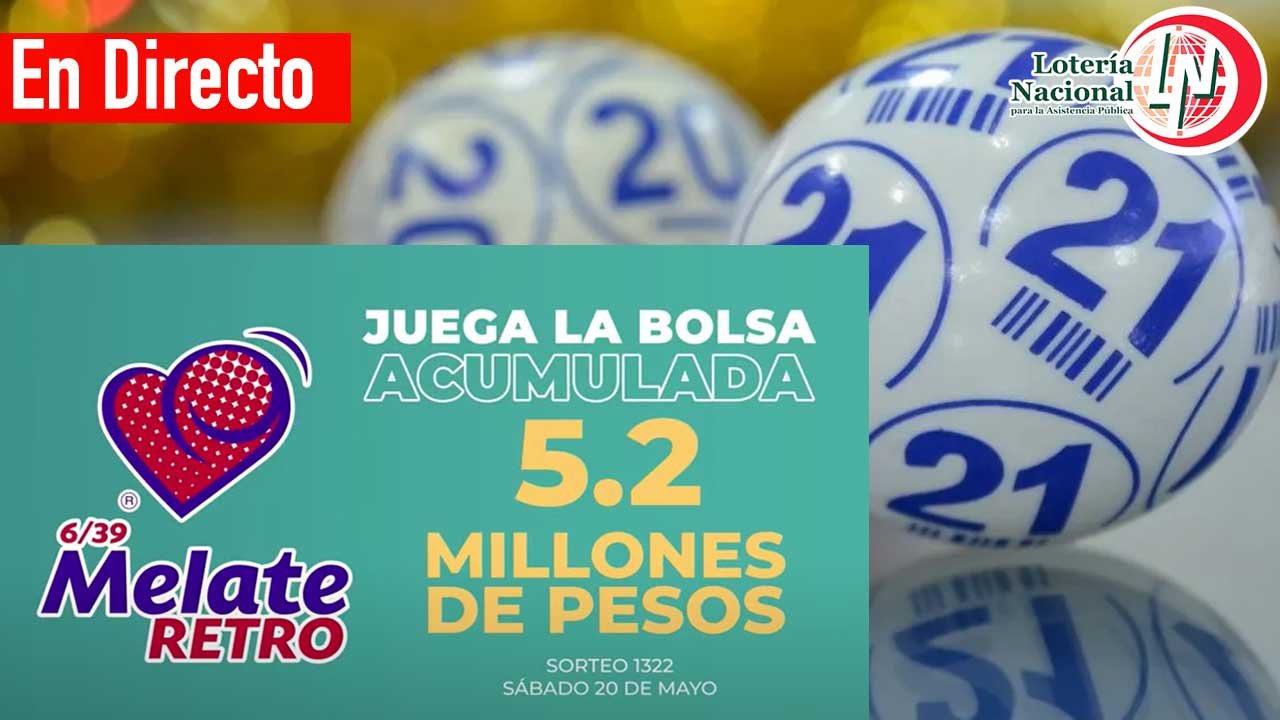 Se juega el melate retro 1322 por millones de pesos