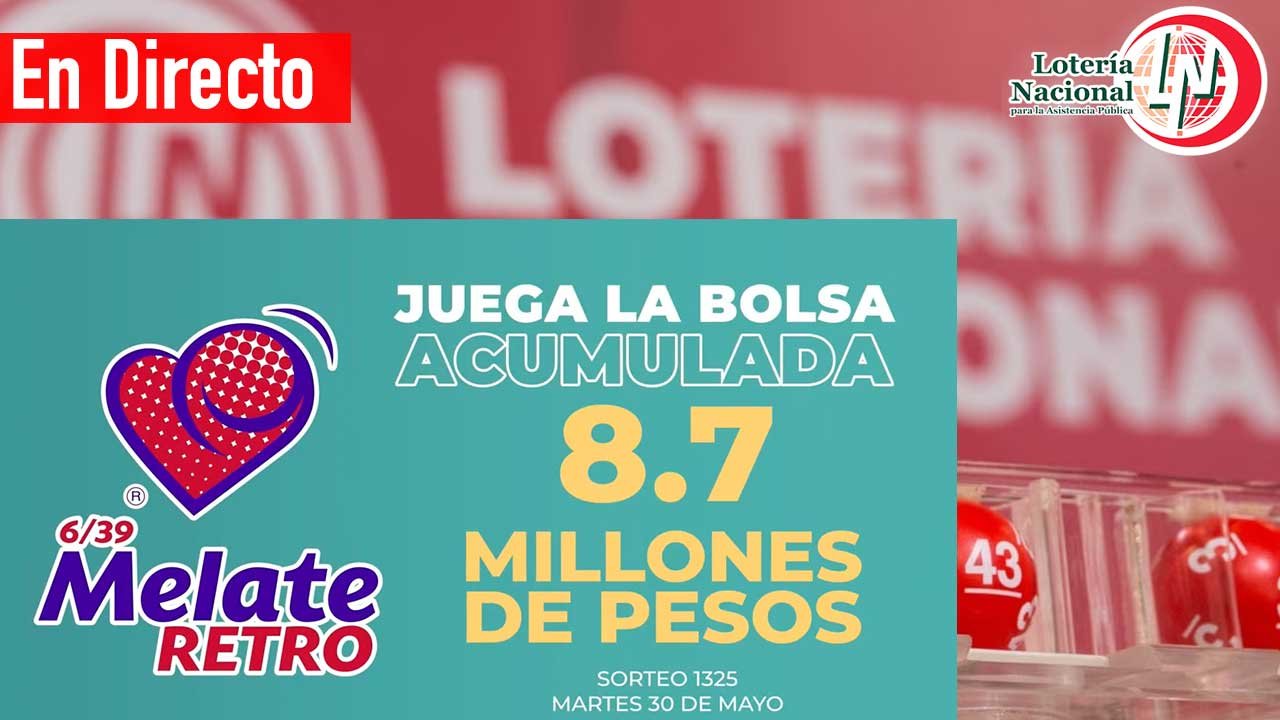 Sigue los resultados del melate retro