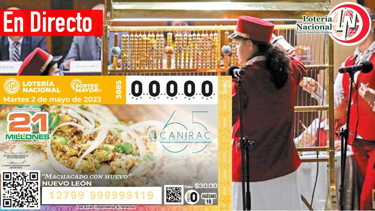 Sigue los resultados del sorteo mayor