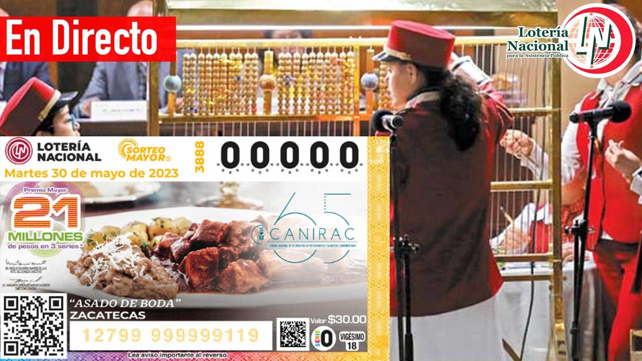 Checa los ganadores del sorteo mayor en vivo