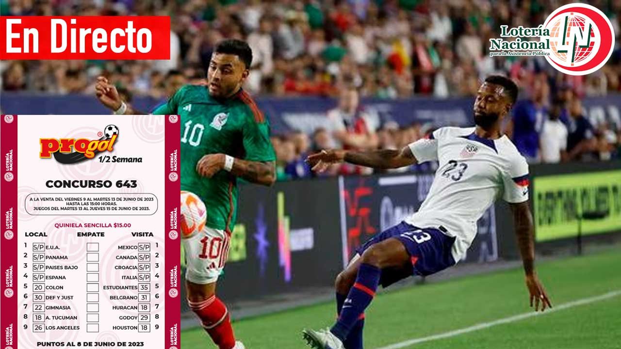 Progol Media Semana 643: Resultados en PDF del 13 al 15 de junio 2023 1 Checa los premios del progol 643