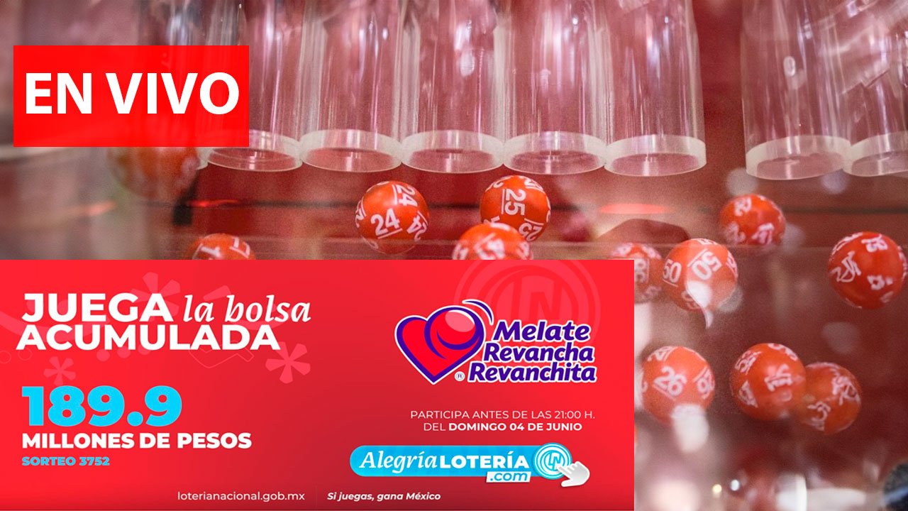 Checa los ganadores del melate 3752