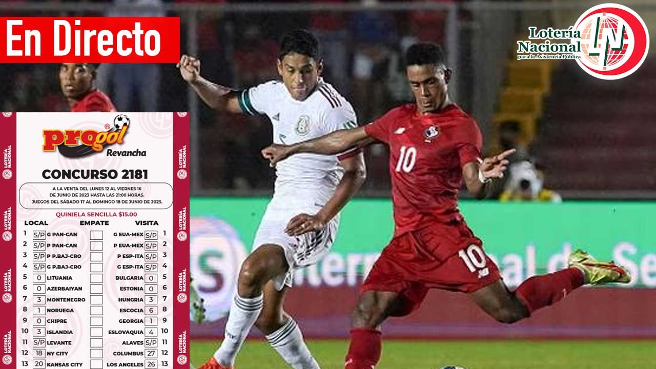 Te compartimos los ganadores del progol 2181