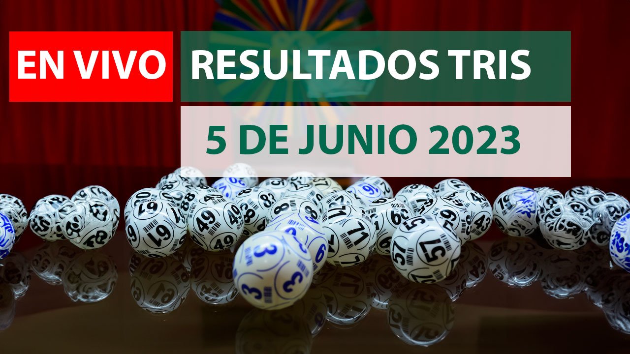 Resultados Tris hoy lunes 5 de junio 2023: Clásico, mediodía, extra 1 El tris se juega por miles de pesos