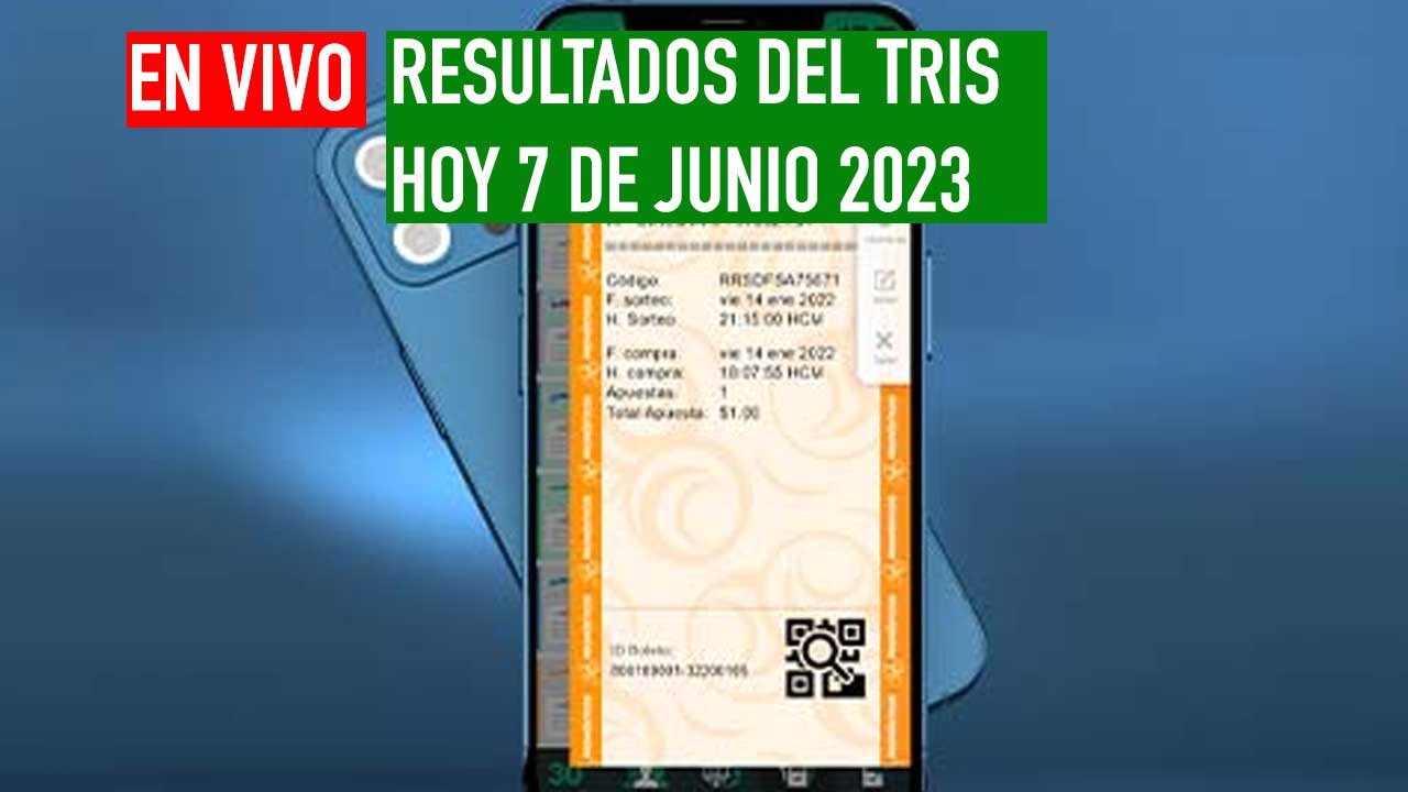Este sorteo tris juega por miles de pesos