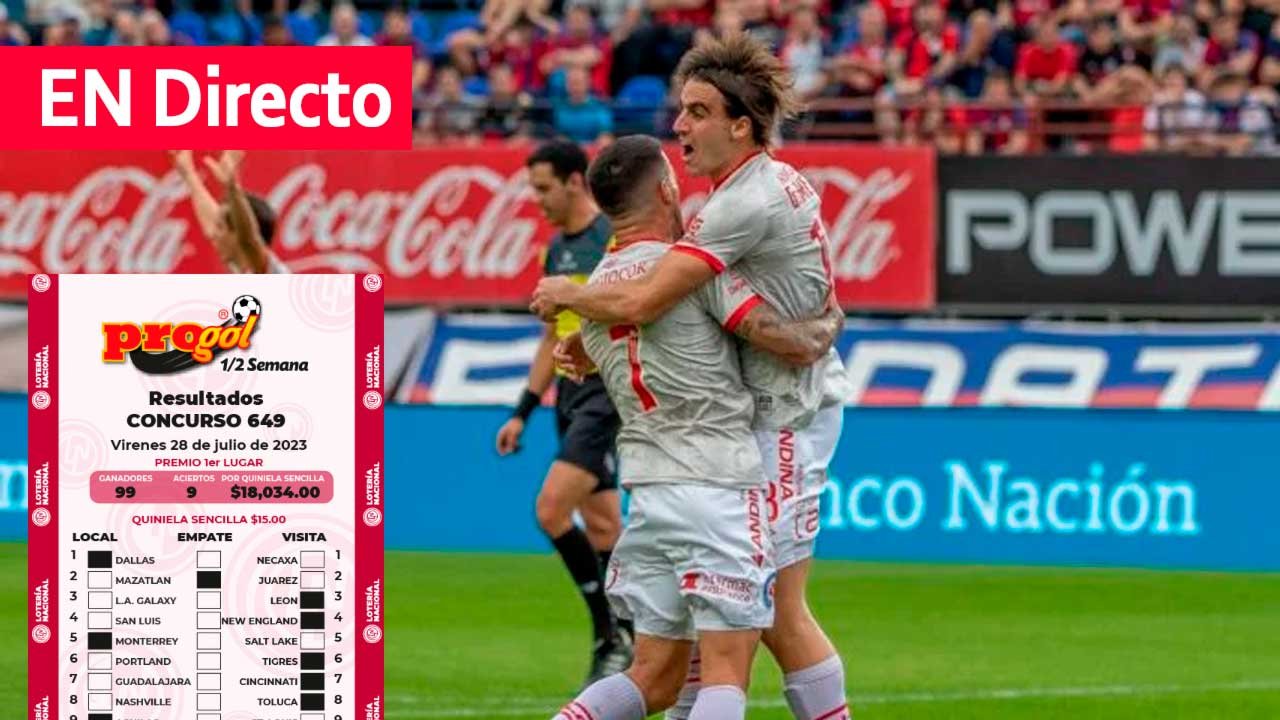 Ganadores del progol media semana