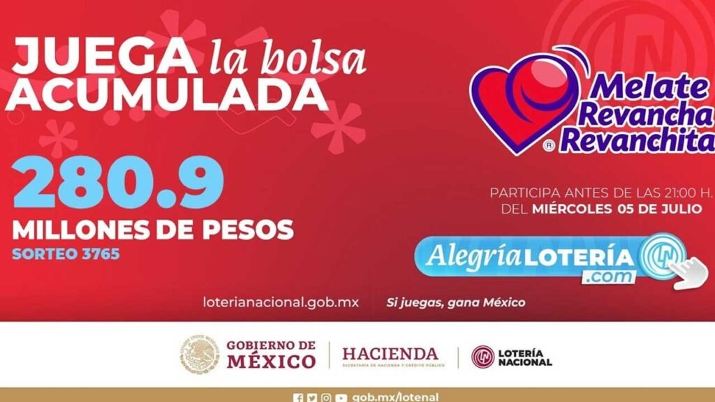 Este melate se juega por más de 280 millones de pesos