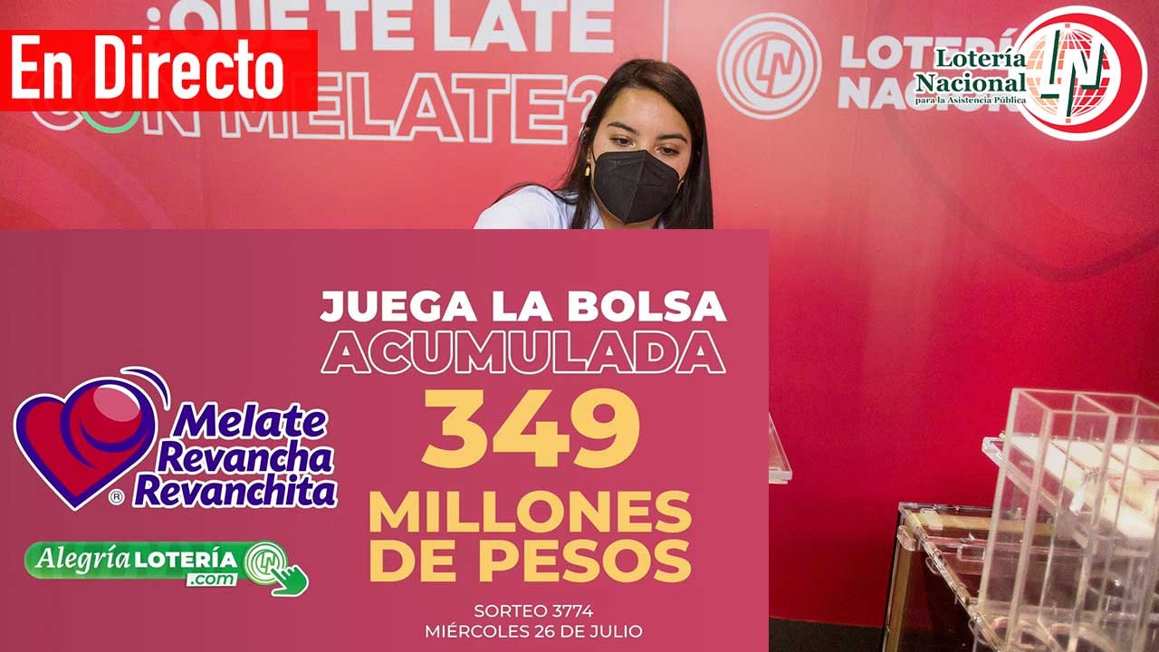 Sigue con los premios del melate 3774