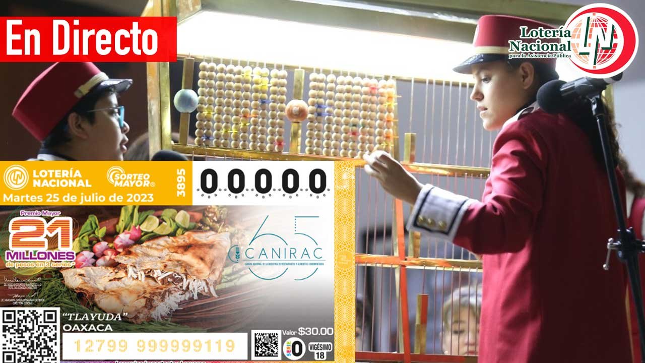 Te compartimos a los ganadores de la lotería nacional