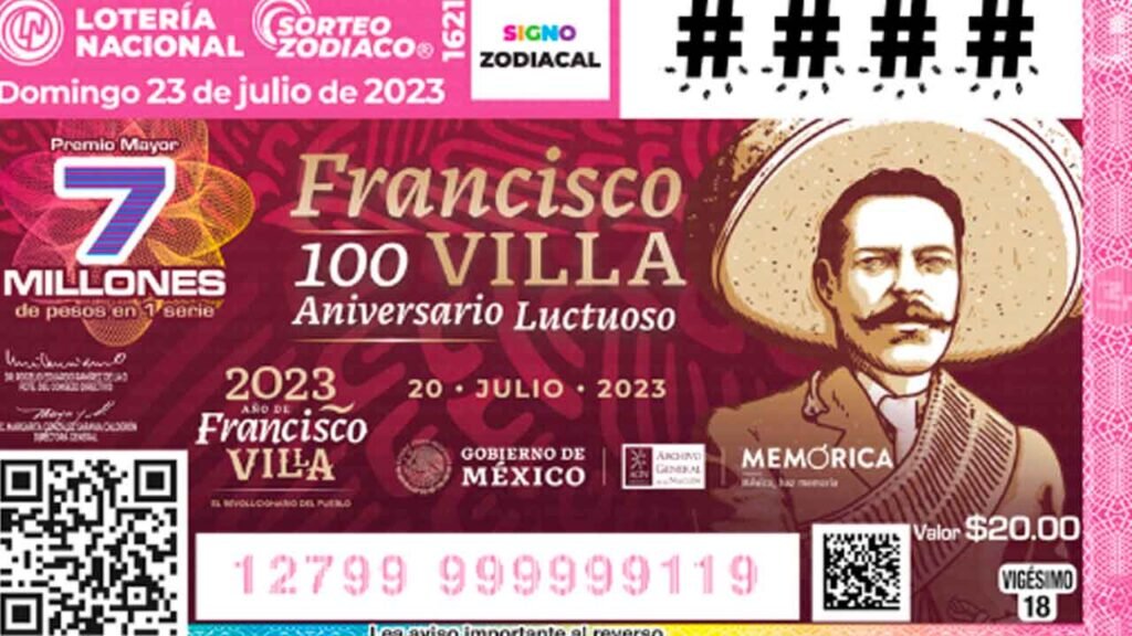 Resultados Sorteo Zodiaco 1621 PDF hoy 23 de julio 2023 2 Esta lotería se juega por millones