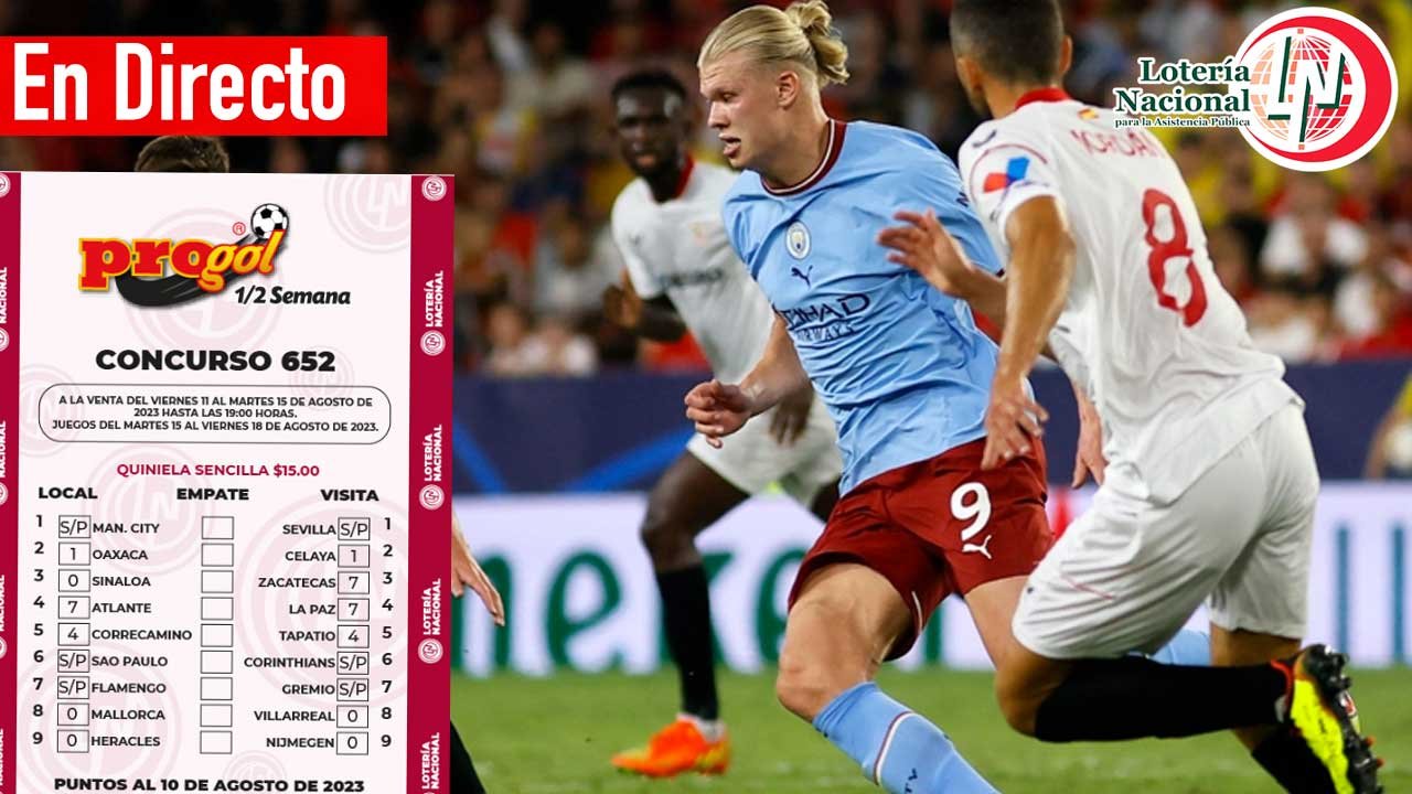 Estos son los ganadores del progol 652