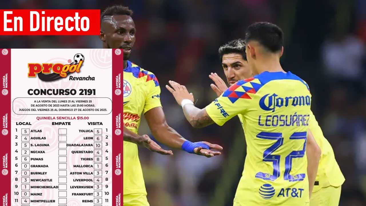 Checa los ganadores del progol