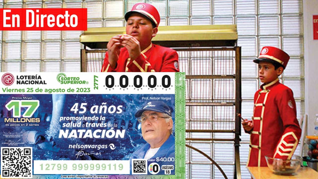 Checa los premios de la lotería nacional