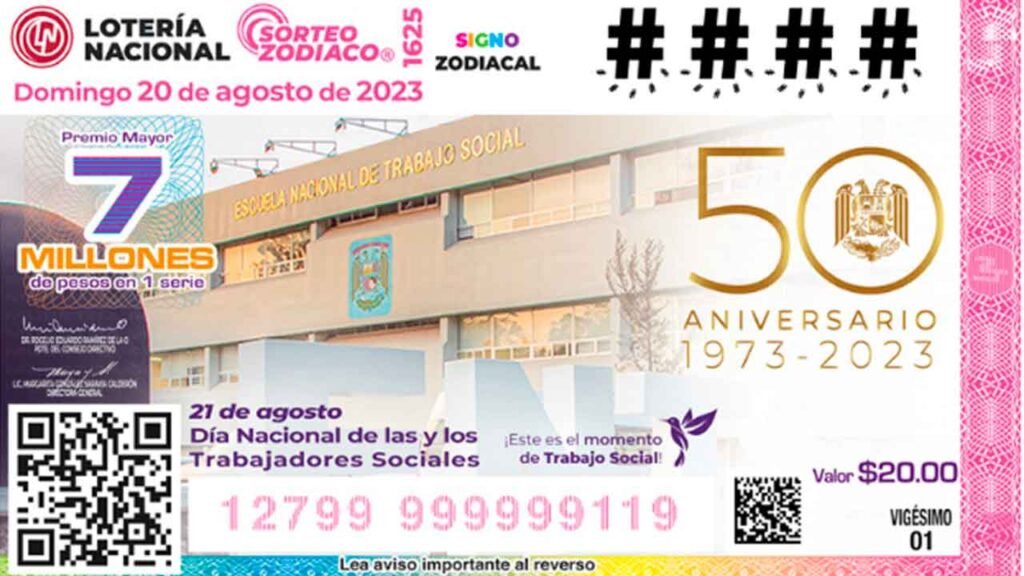 Resultados Sorteo Zodiaco 1625 PDF hoy 20 de agosto 2023 2 boleto del sorteo zodiaco
