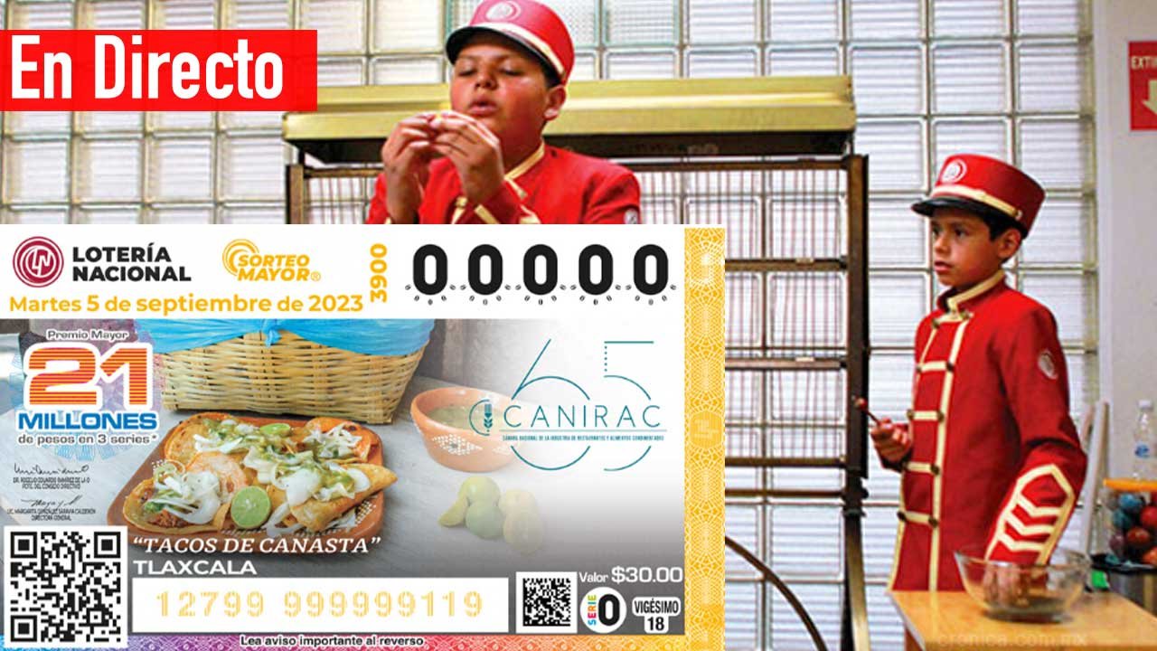 Checa los ganadores del sorteo mayor