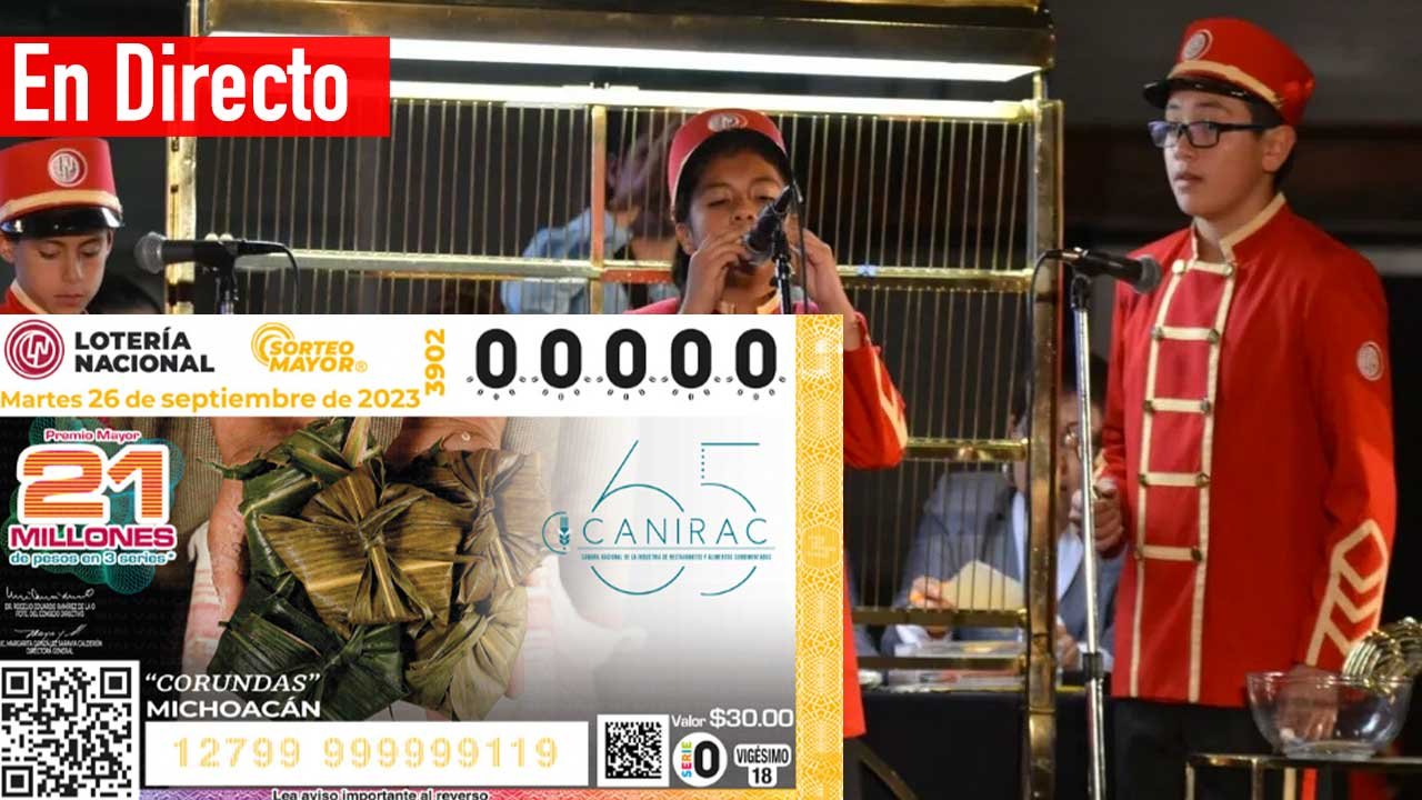 Checa los premios del sorteo mayor