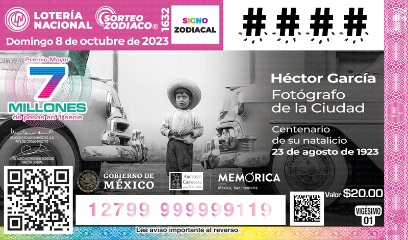 Premios del sorteo zodiaco