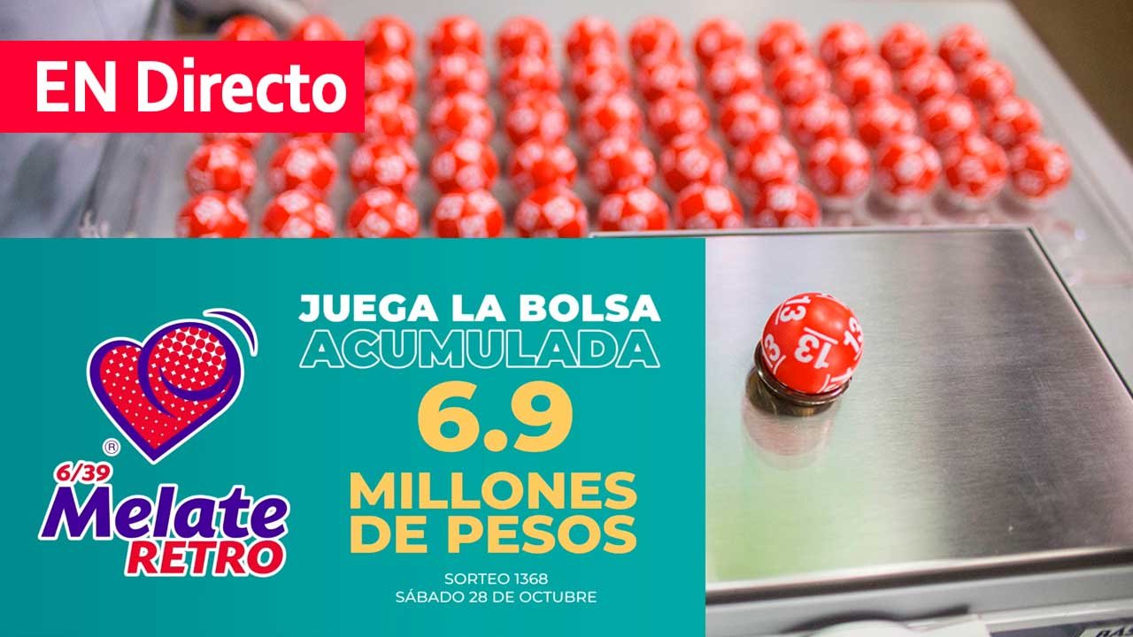 Melate retro 1368 juega por millones