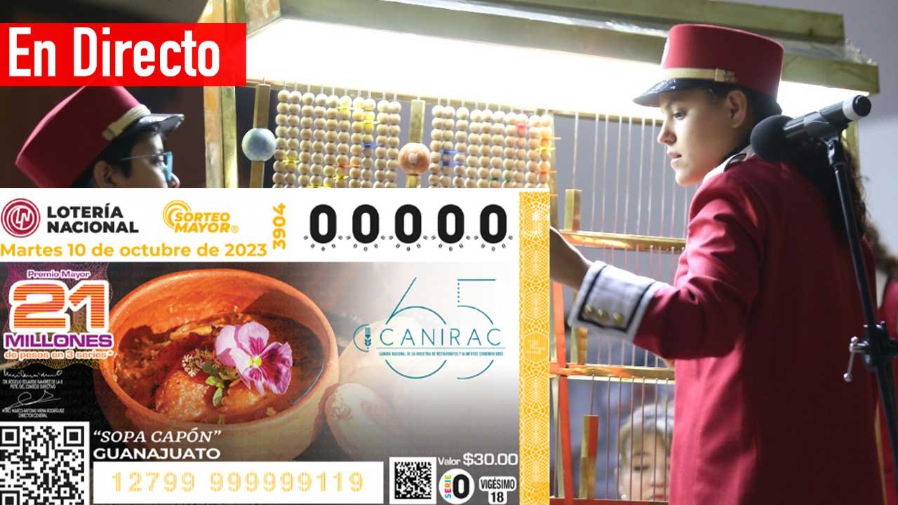 Checa los ganadores del sorteo mayor