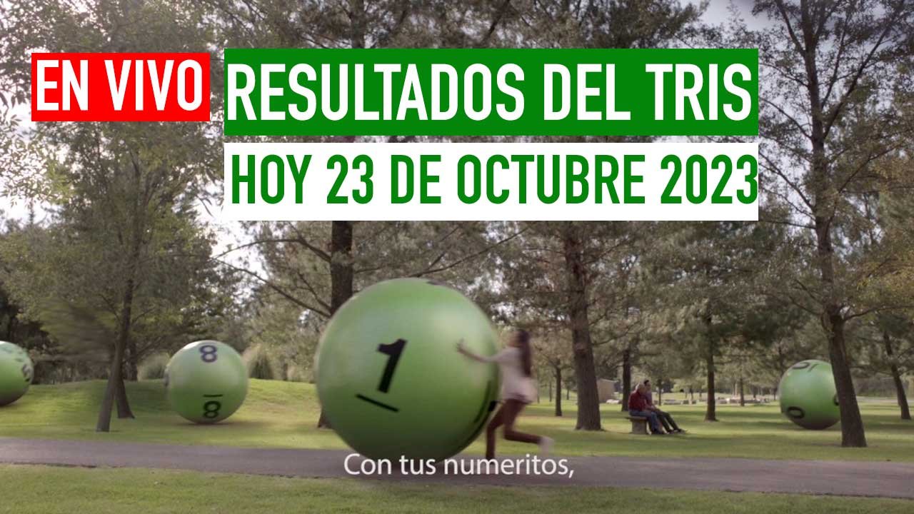 Resultados Tris clásico, extra y mediodía | 23 octubre 2023 VIDEO 1 Checa los premios del tris