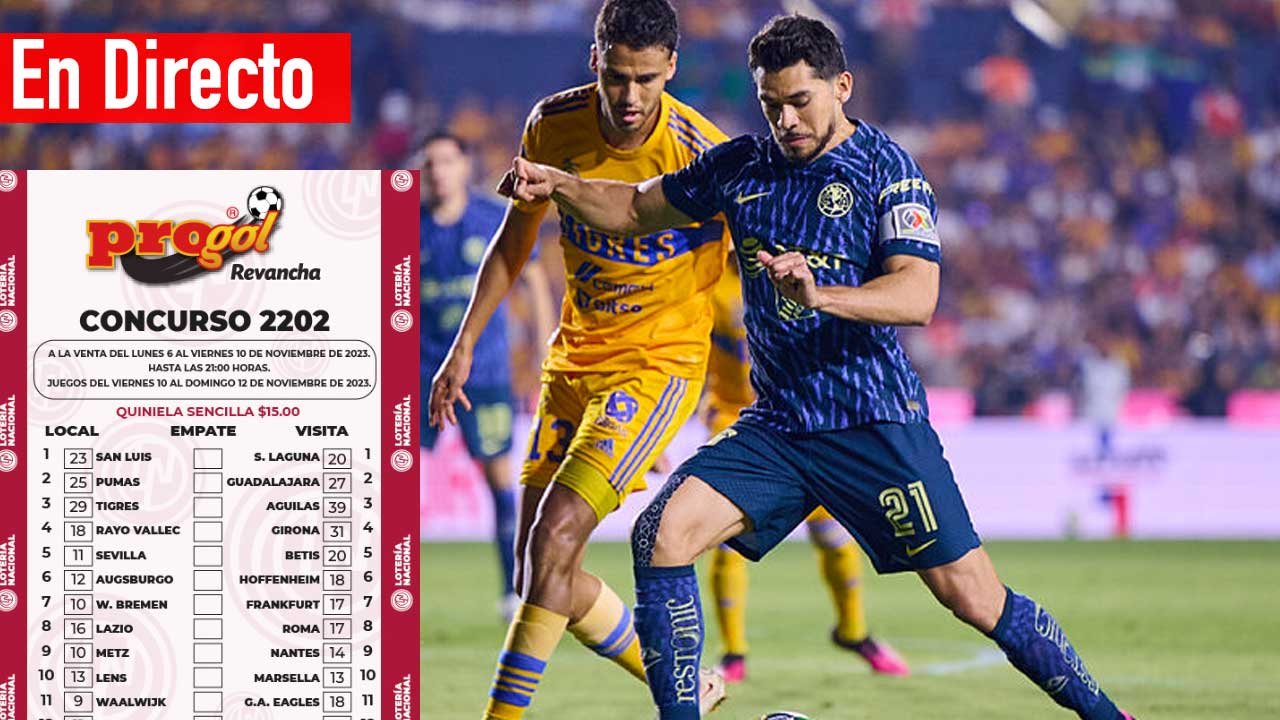 Checa los premios del progol