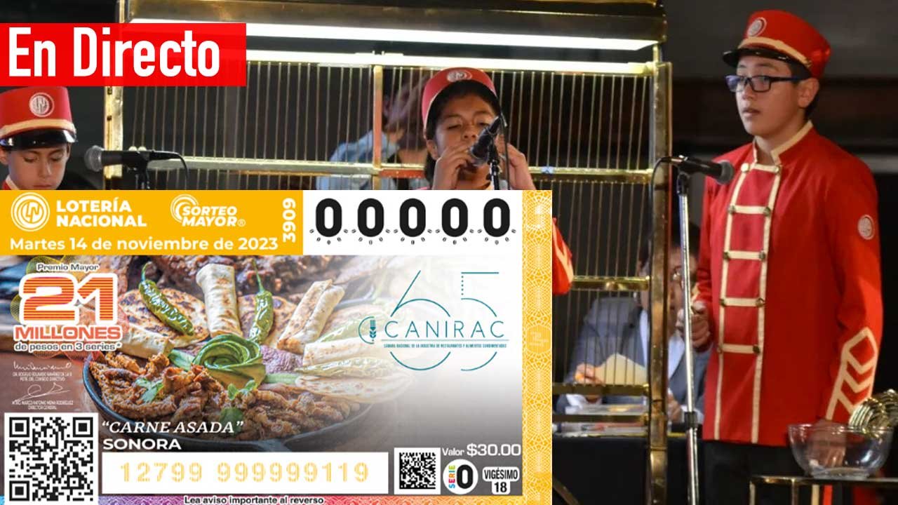 Te compartimos los ganadores de la lotería