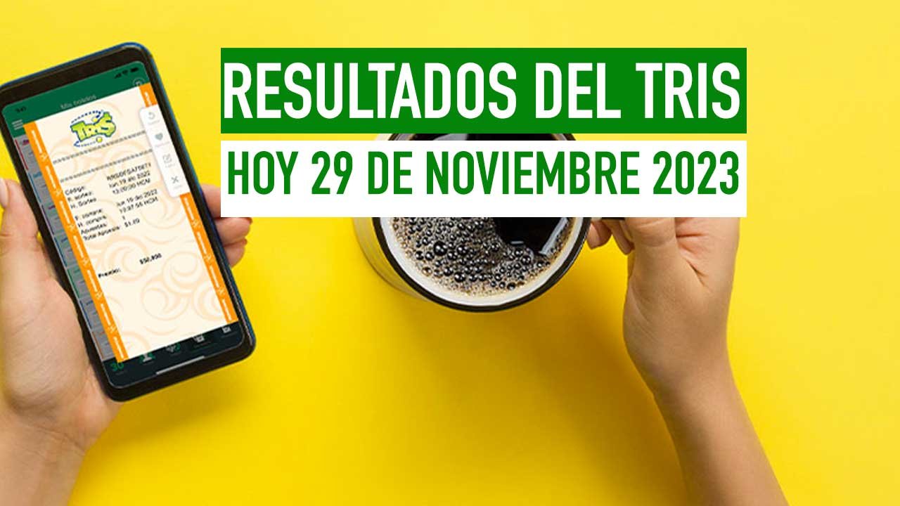 Resultados Tris hoy 29 noviembre 2023 PDF PREMIOS 1 Sigue los resultados tris