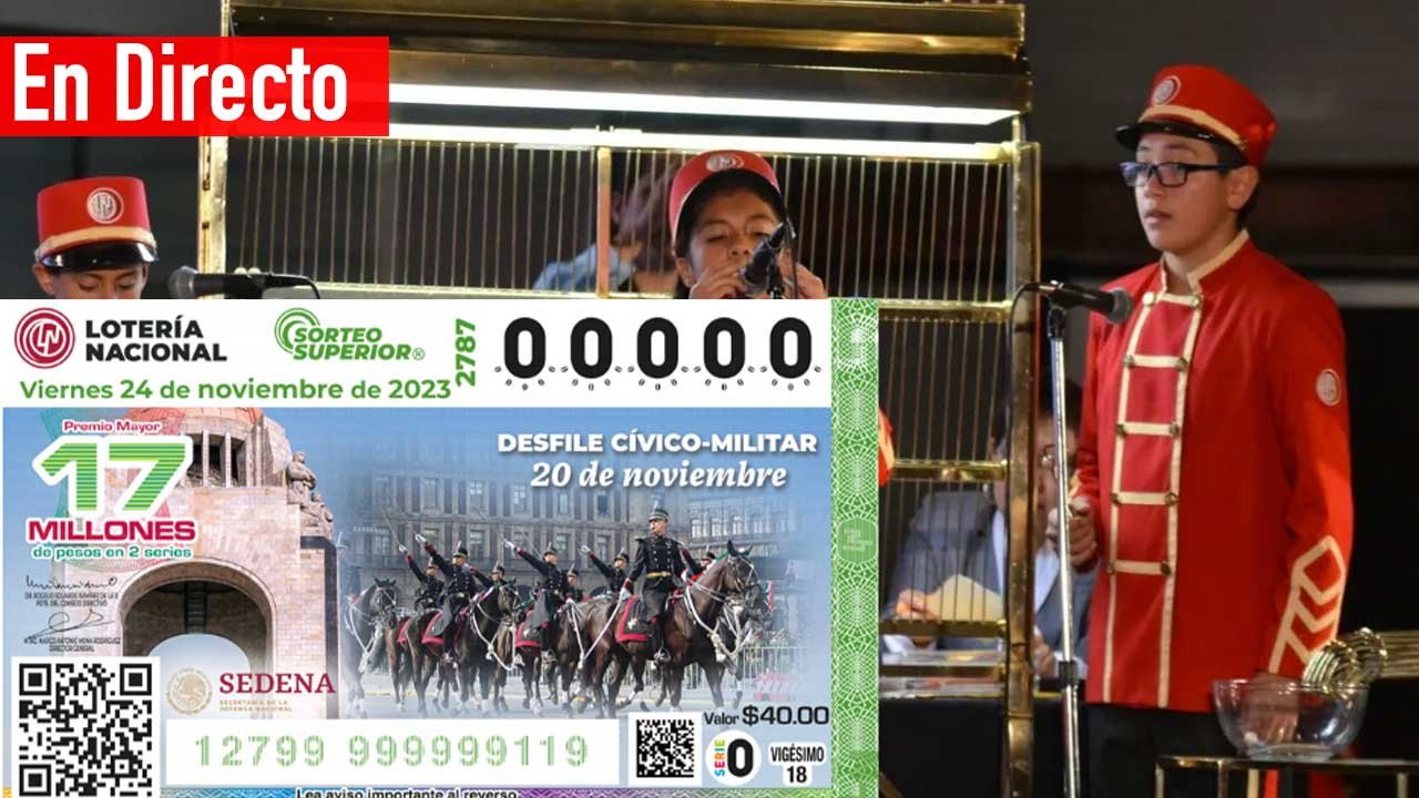 Te compartimos los premios del sorteo superior