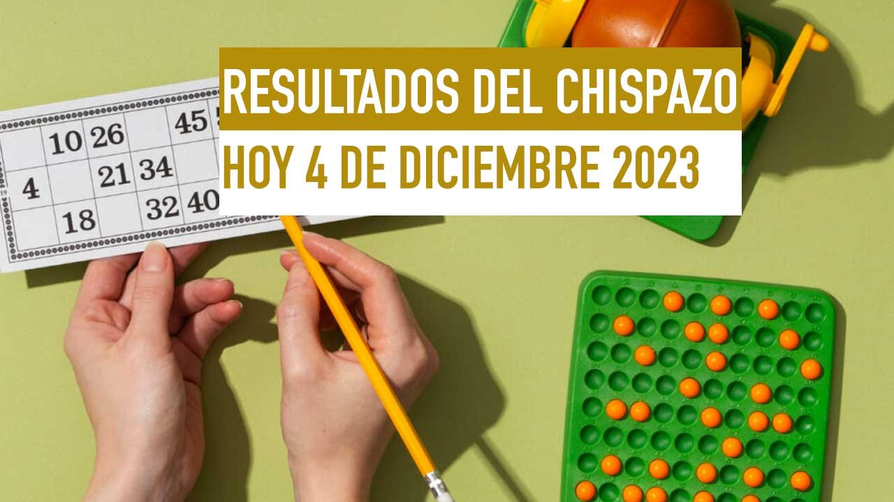 Checa los resultados chispazo
