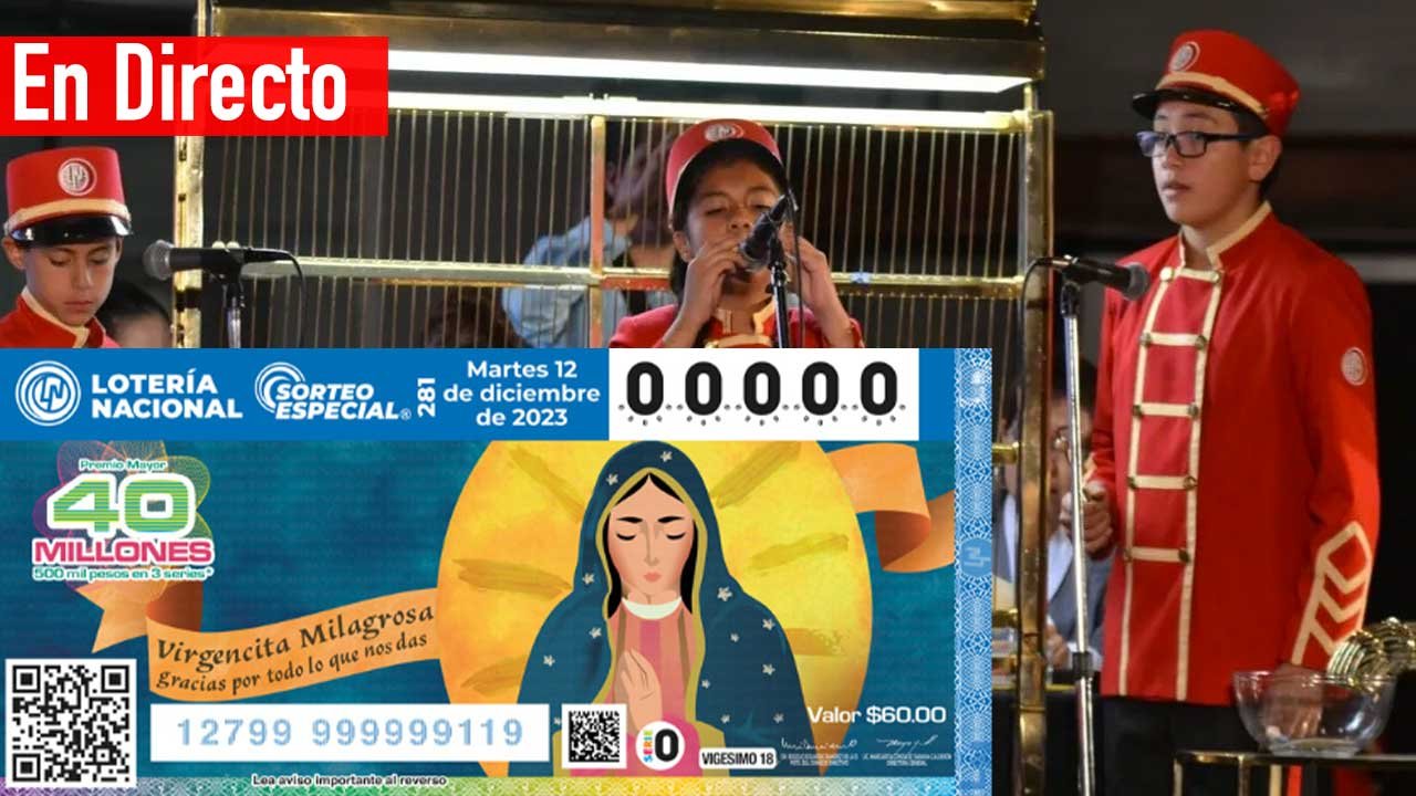 Checa los premios de la lotería nacional