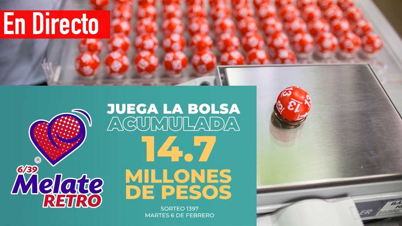 Resultados Melate Retro 1397 PDF hoy 6 de febrero 2024 9 Llegan premios del melate retro 1397