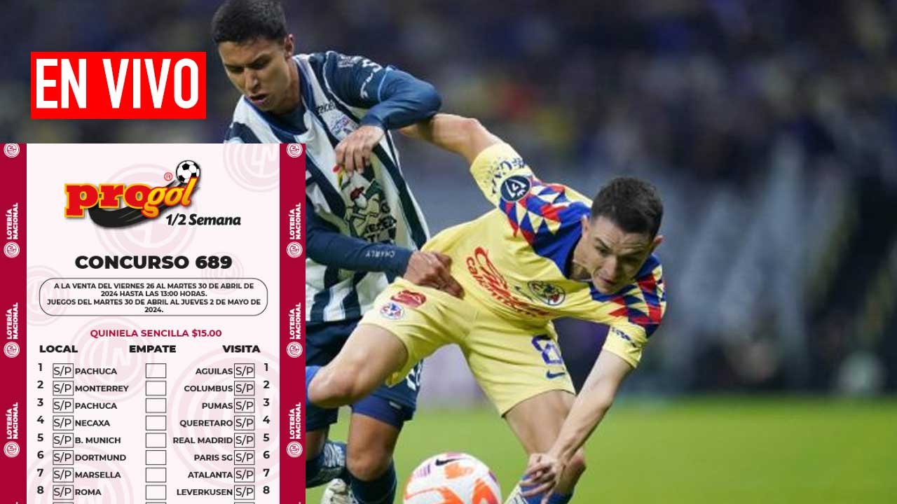 Checa premios del progol 689