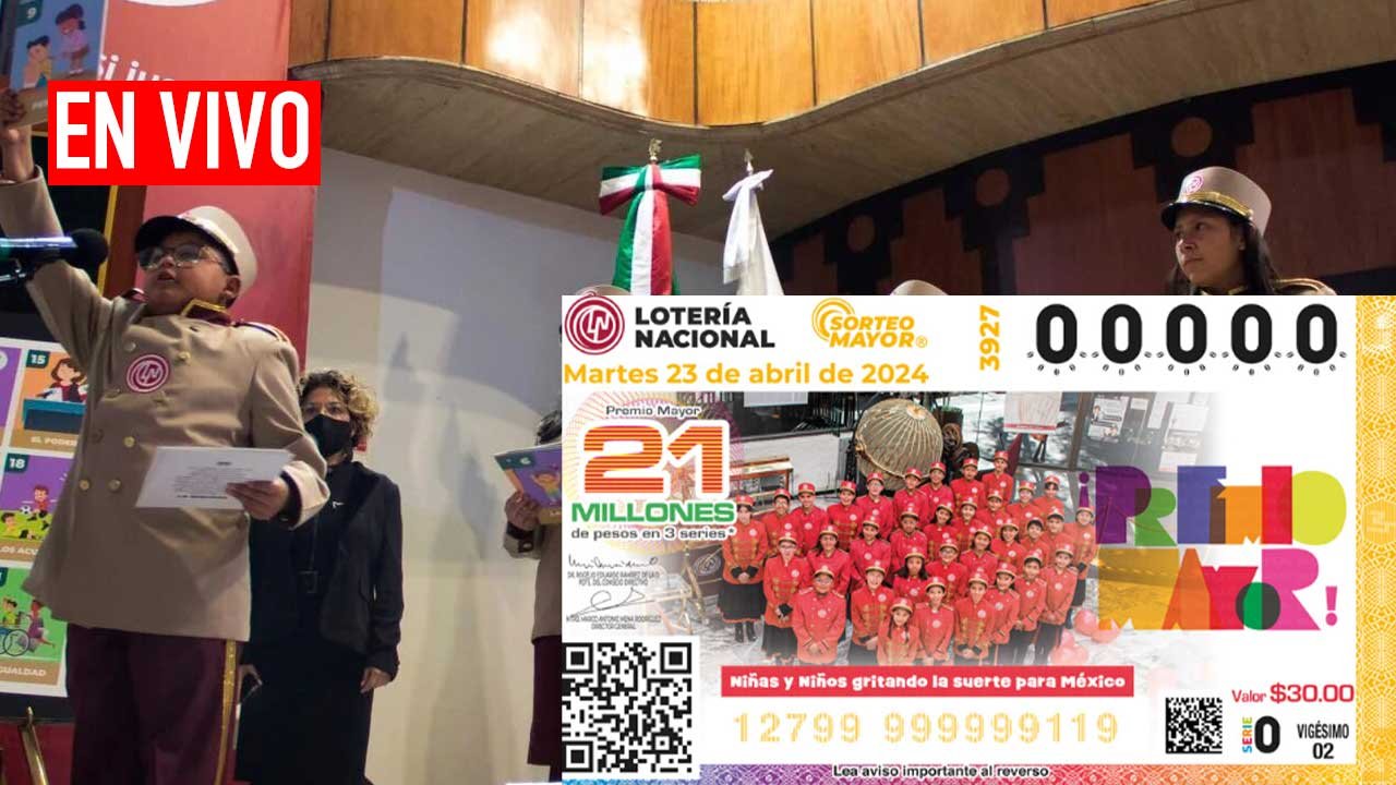 Resultados Sorteo Mayor 3927 PDF hoy 23 de abril de 2024 4 Estos son los ganadores del sorteo mayor 3927