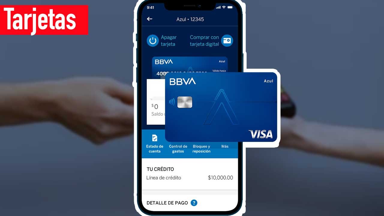 Esta es la tarjeta BBVA azul