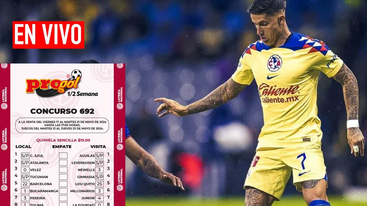 Aquí los progol Media semana 692 quiniela posible resultados PDF