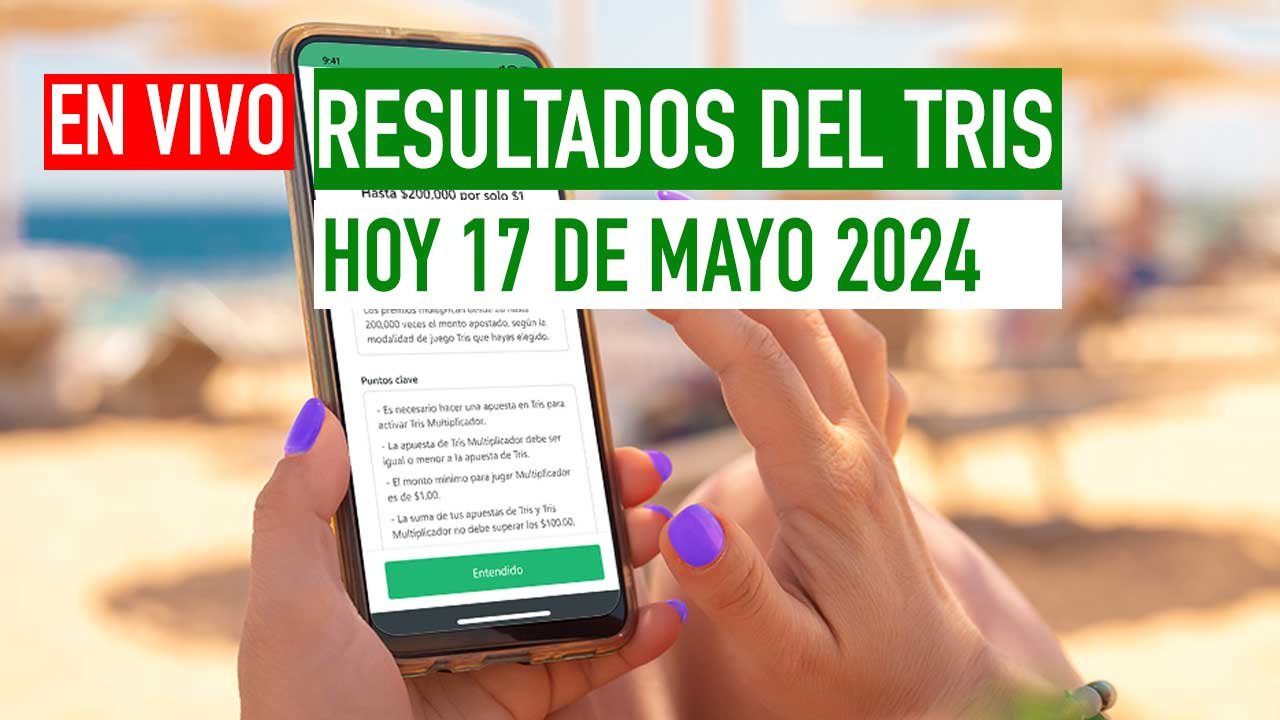 Checa los resultados del Tris hoy 17 de mayo 2024