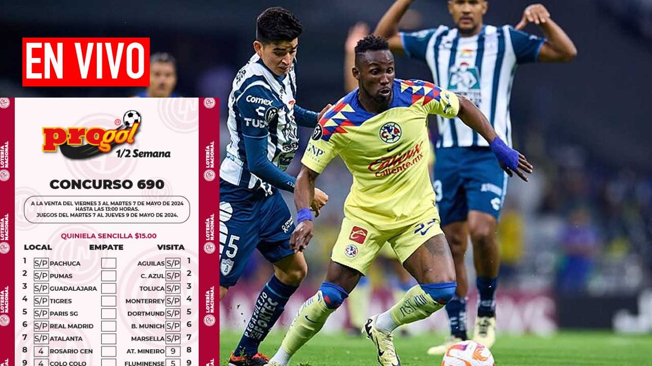 Aquí lo resultados Progol Media Semana 690 PDF