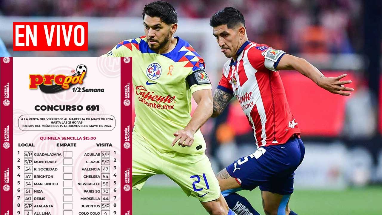 Checa los resultados Progol Media Semana 691 PDF