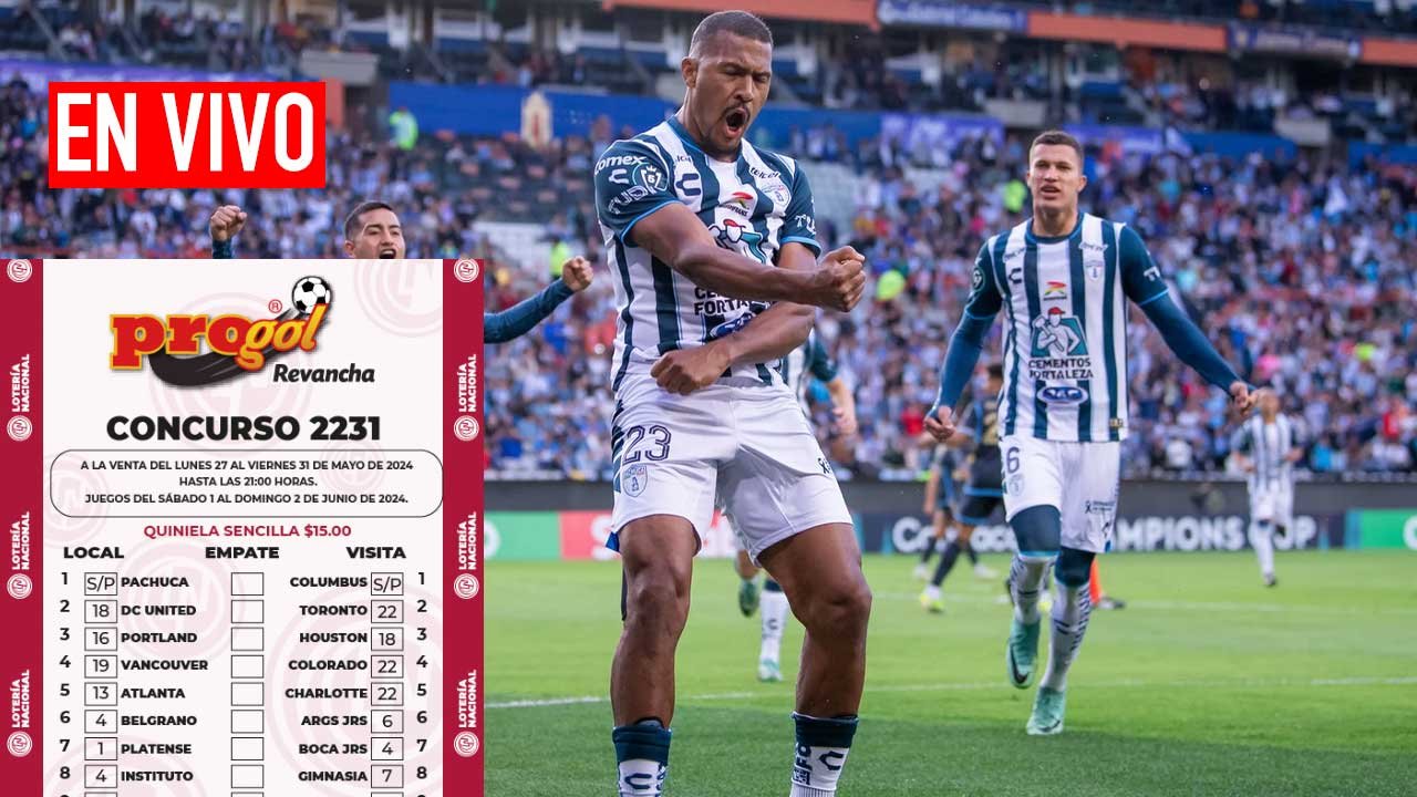 Te compartimos los resultados del progol 2231