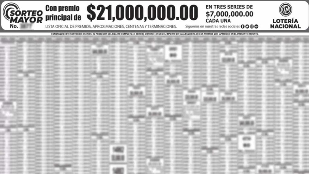 Resultados Sorteo Mayor 3928 hoy 21 de mayo de 2024 PDF 2 Checa los premiso en pdf del sorteo mayor 3928