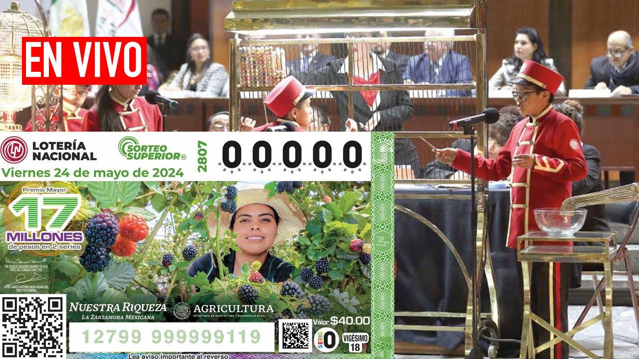 Aquí los resultados Sorteo Superior 2807