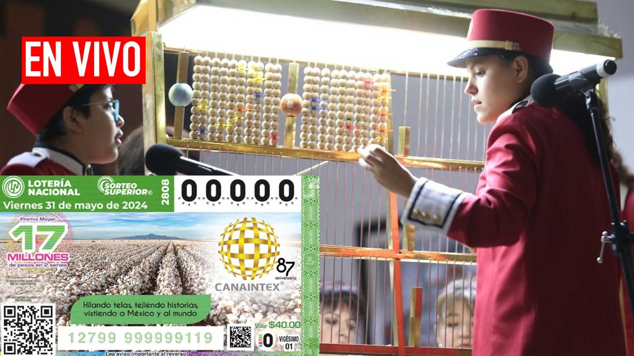 Checa los Resultados Sorteo Superior 2808 PDF 31 de mayo 2024
