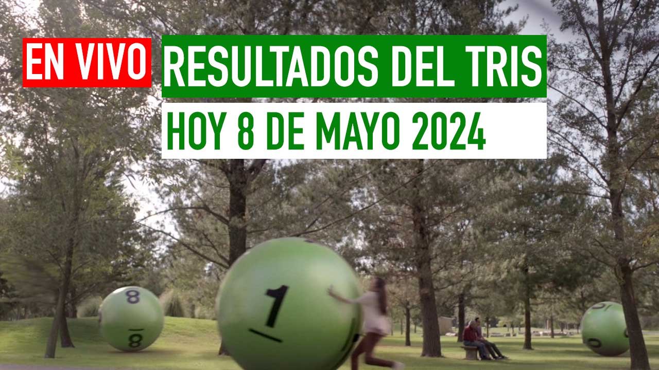 Resultados Tris hoy 8 de mayo 2024