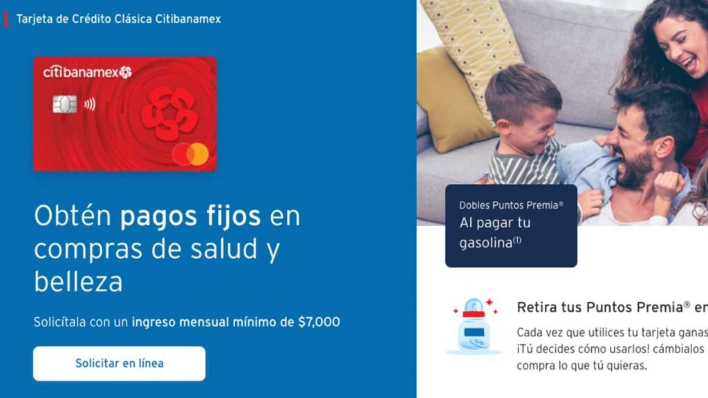 Ventajas de la tarjeta clásica banamex