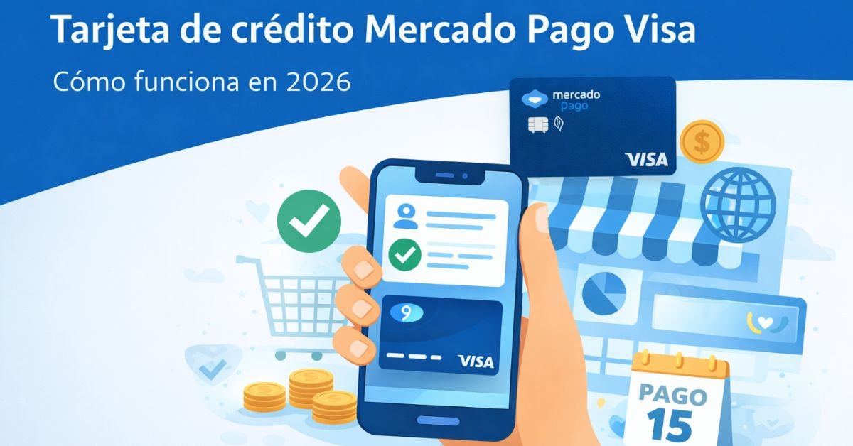 Mercado pago emite tarjetas de crédito