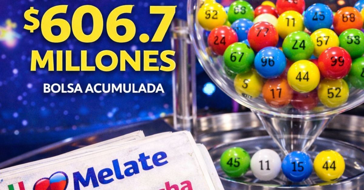 Ganadores melate 2 enero 2026
