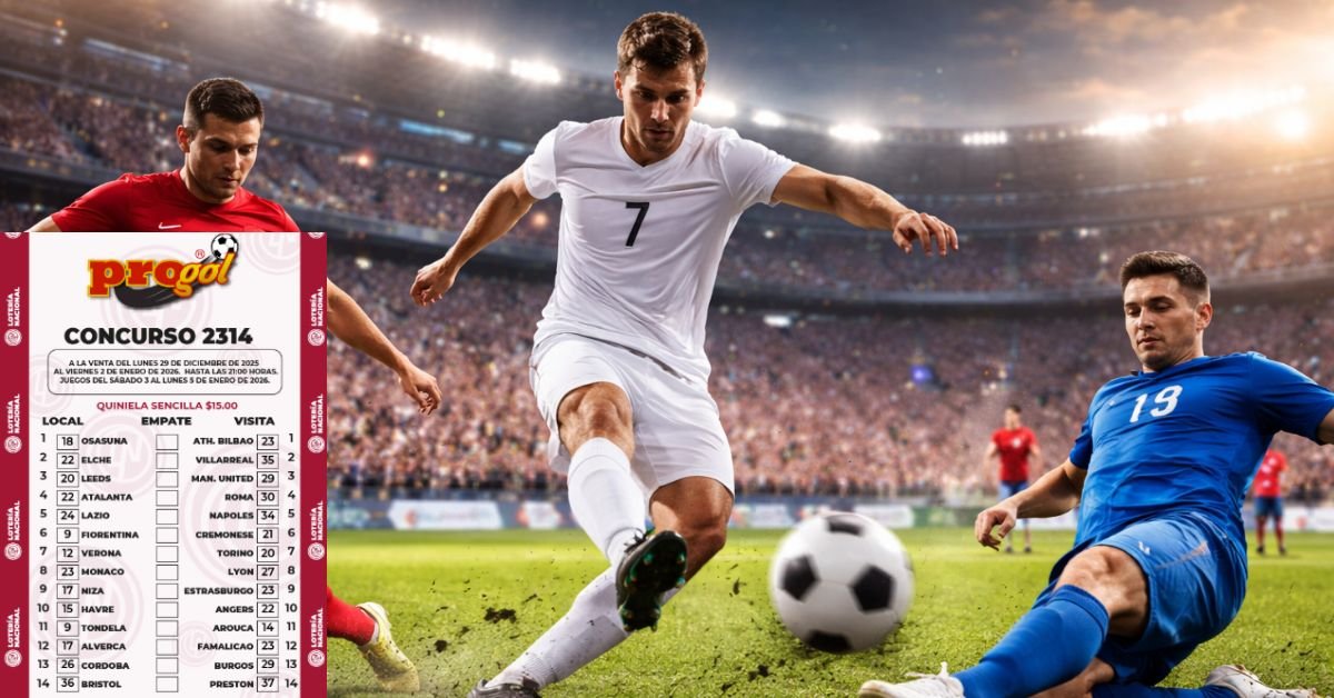 Ganador del progol 2314