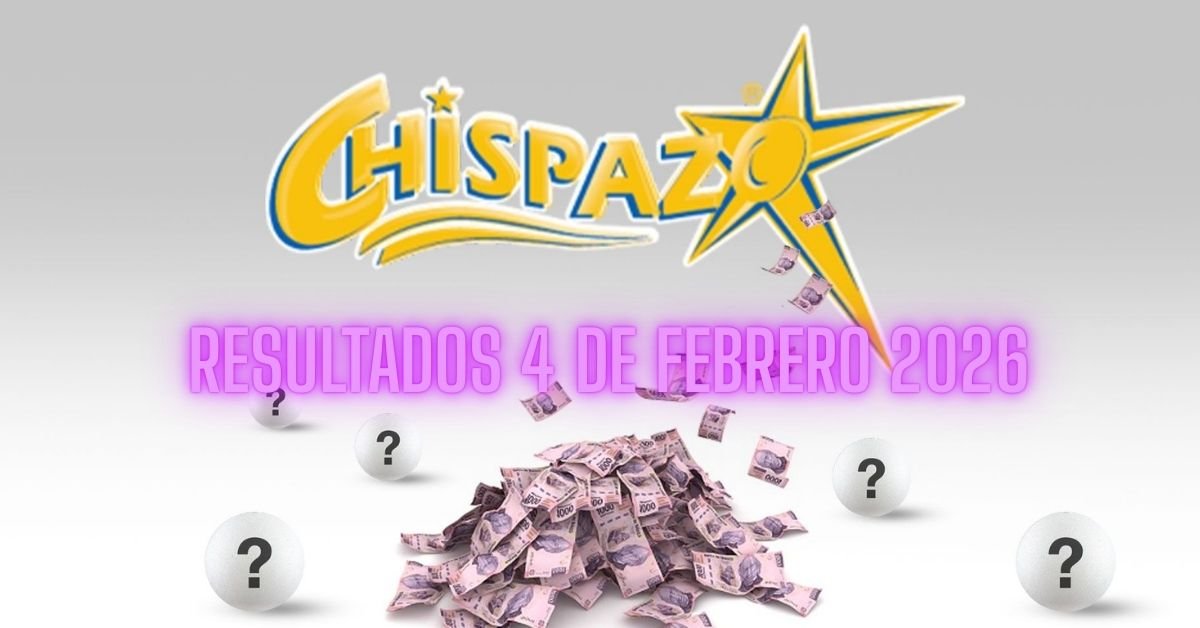 Ganadores chispazo 4 de febrero 2026